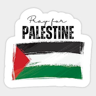 Pray for Palestine Sticker